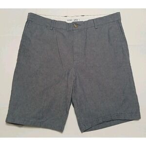 Old‎ Navy Men's Chambray Blue Ultimate Slim Built-in Flex Chino Shorts Size 38X9